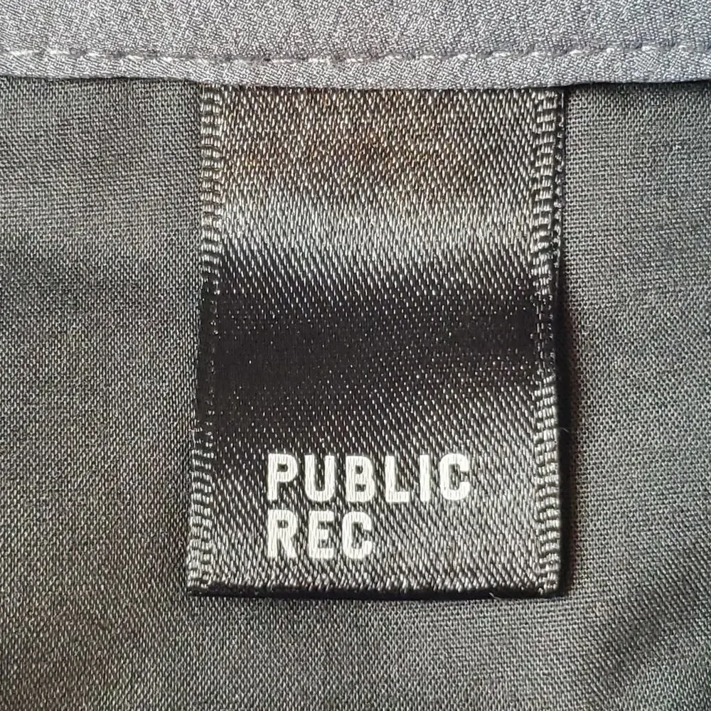 Public Rec Mens Size 32X28 Slim Leg Workday Pants Gray